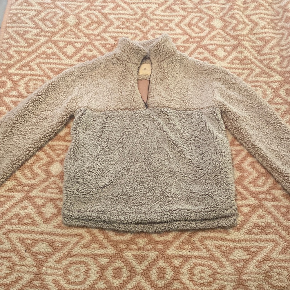 Oversized Comfy Soft Two-Color Sherpa